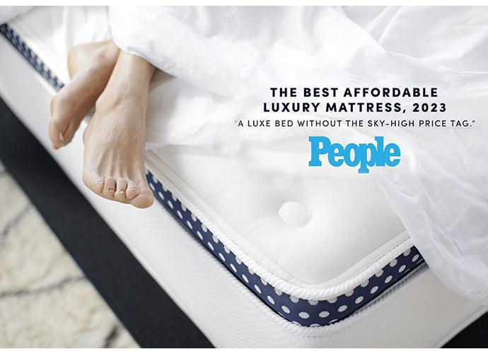 WinkBed hybrid mattress gel-infused foam and coil layers
