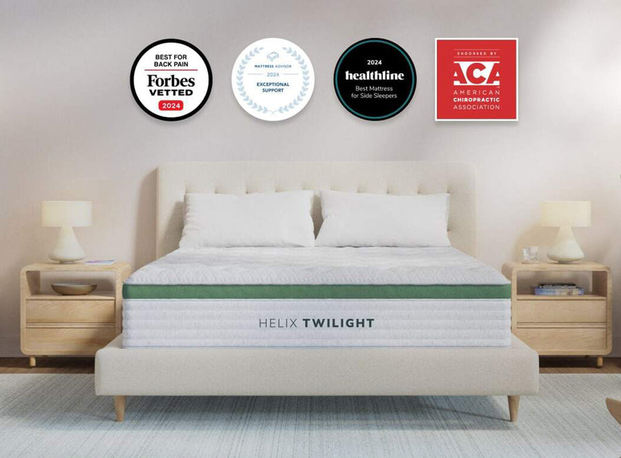 Helix Twilight hybrid mattress - Texan Mattress Montgomery, TX